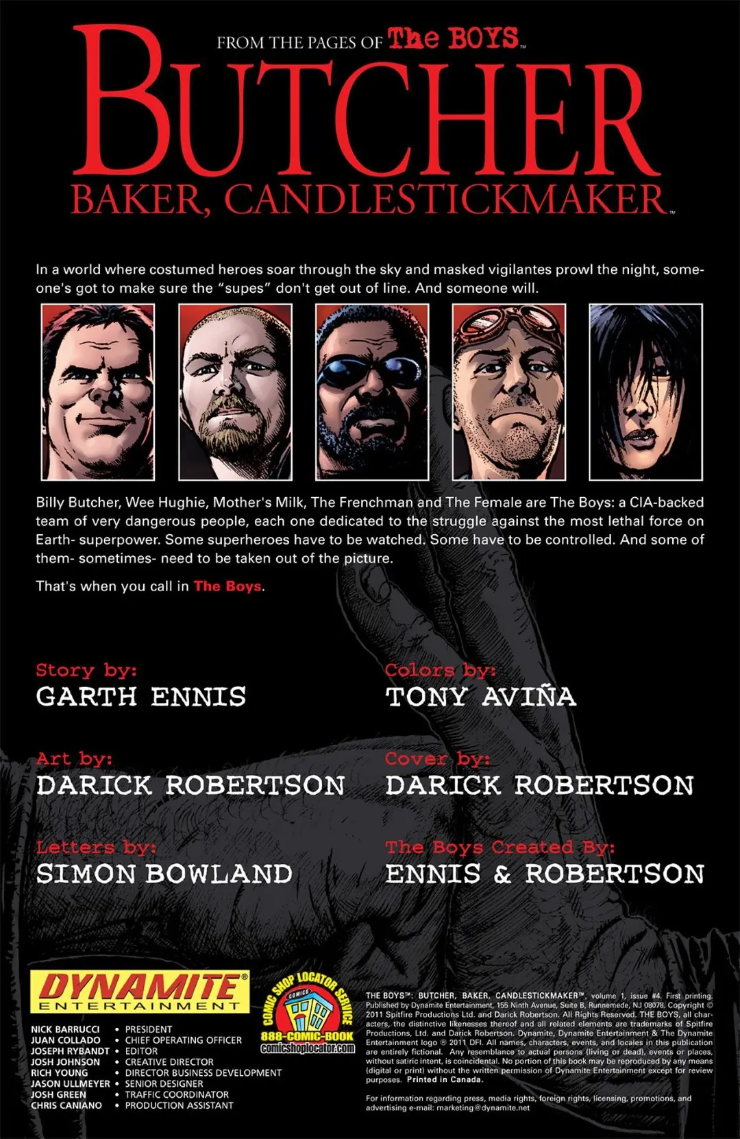 The Boys - Butcher #4 (of 6) (2011) - Page 2