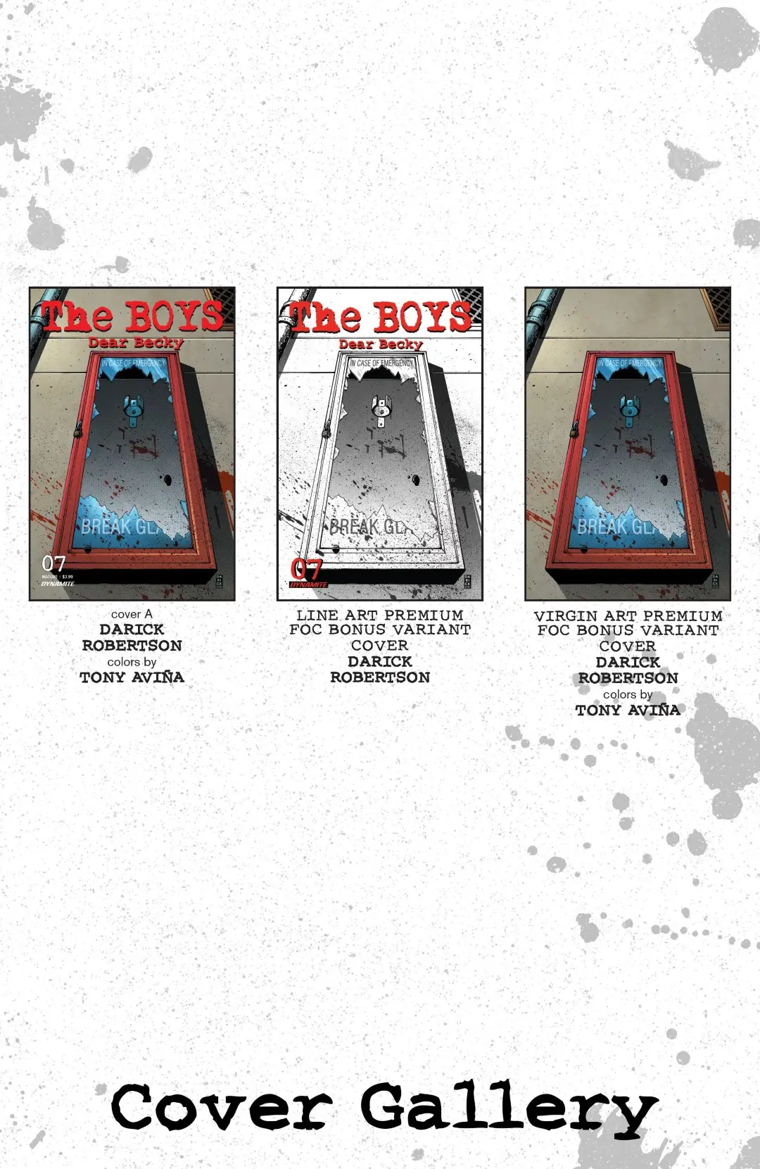 The Boys Dear Becky Issue 7 (2020)