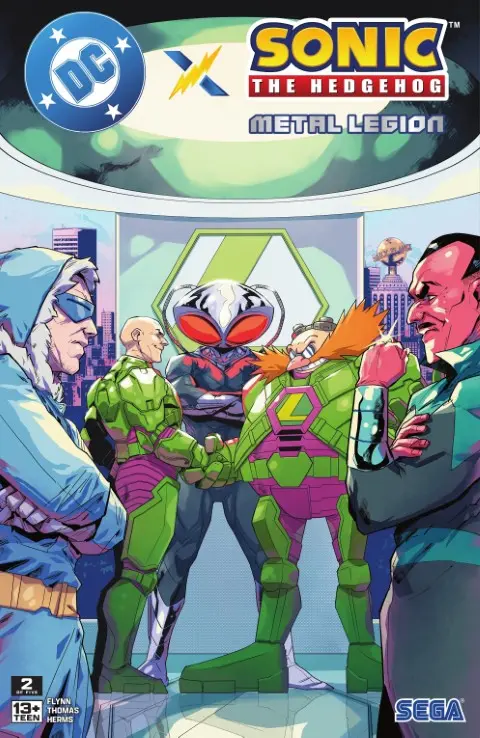 DC x Sonic the Hedgehog The Metal Legion Issue 2 (2026)