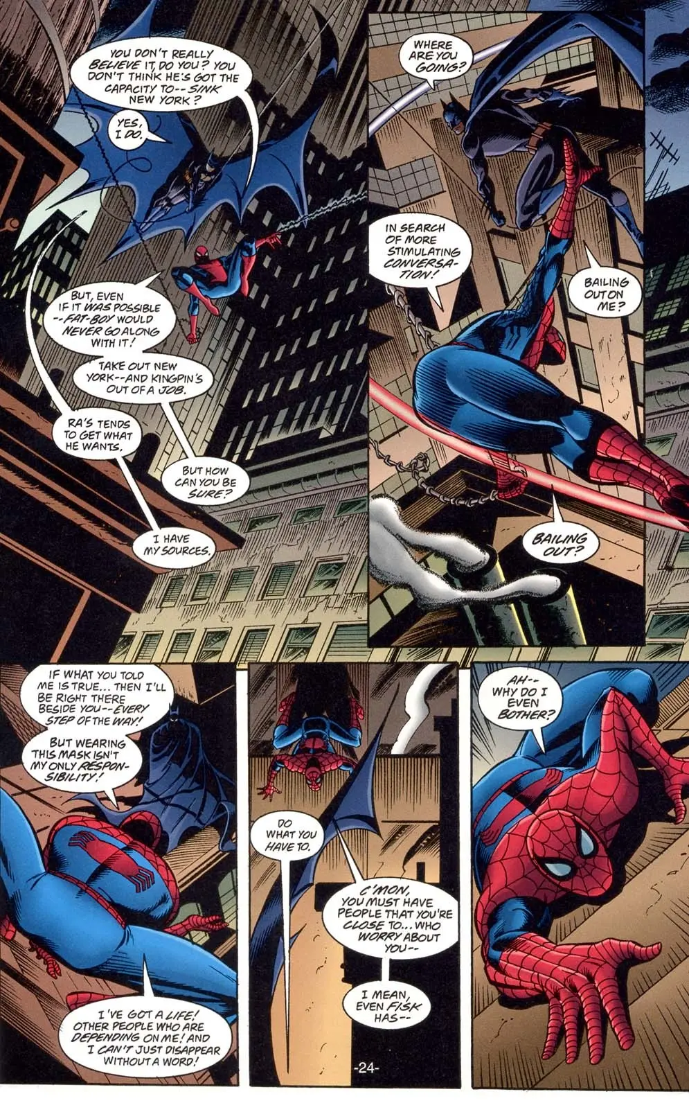 Batman & Spider-Man New Age of Dawning (1997) Read Free Comics Online in HD Quality page 26