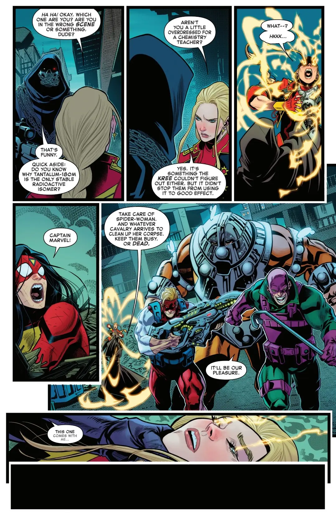 Captain Marvel Dark Past Issue 3 (2026) Read Free Comics Online in HD Quality page 8