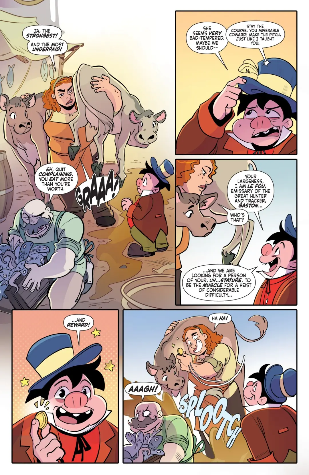Disney Villains Gaston Issue 4 (2026) Read Free Comics Online in HD Quality page 4