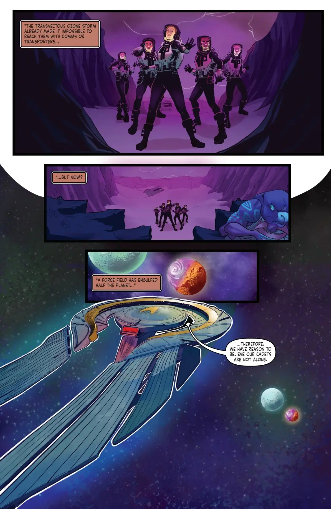 Limited Series Star Trek_ Starfleet Academy—Lost Contact V2026 #2 (of 5) (2026_5_27) - Page 4