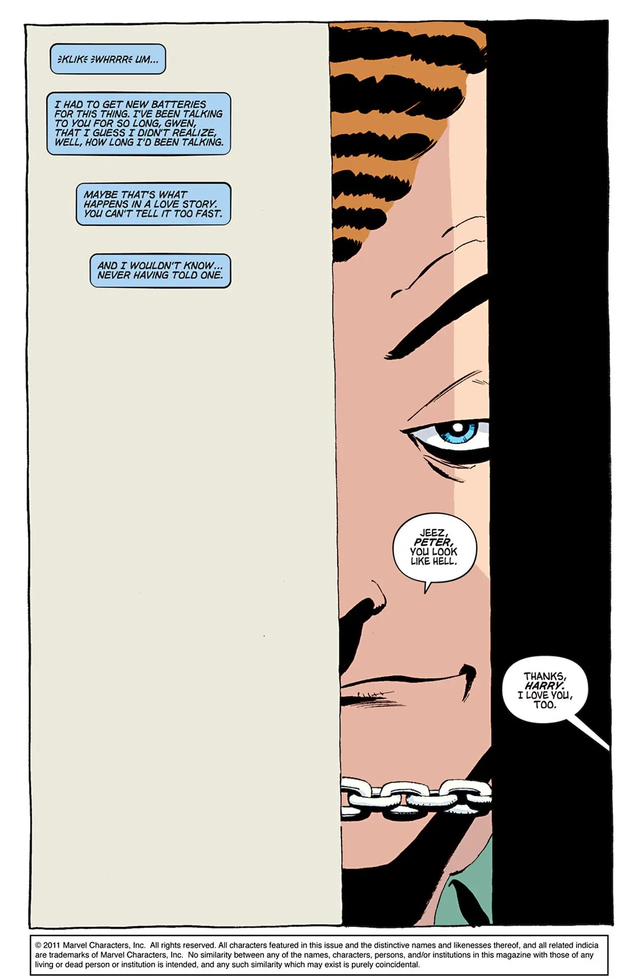 Spider-Man Blue Issue 5 (2002) Read Free Comics Online in HD Quality page 2