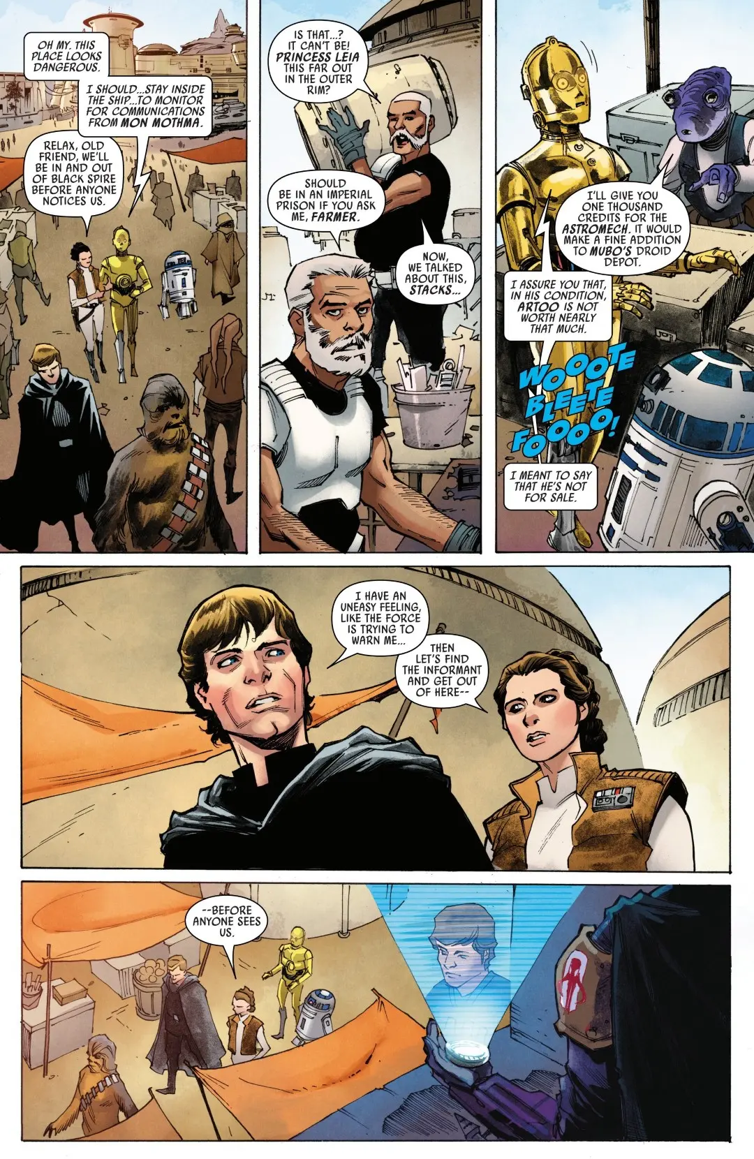 Star Wars Galaxy's Edge Echoes of the Empire Issue 1 (2026) Read Free Comics Online in HD Quality page 10