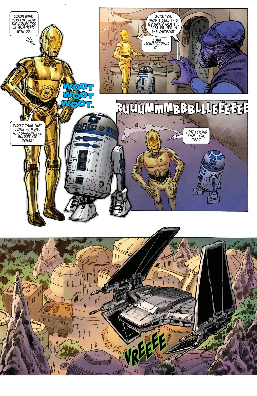 Star Wars Galaxy's Edge Echoes of the Empire Issue 1 (2026) Read Free Comics Online in HD Quality page 22