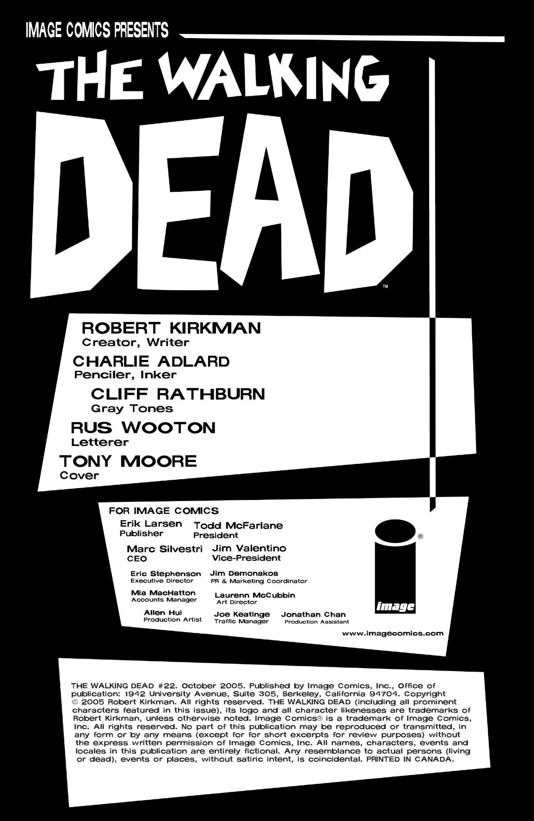 The Walking Dead 022 #1 (2005) - Page 2