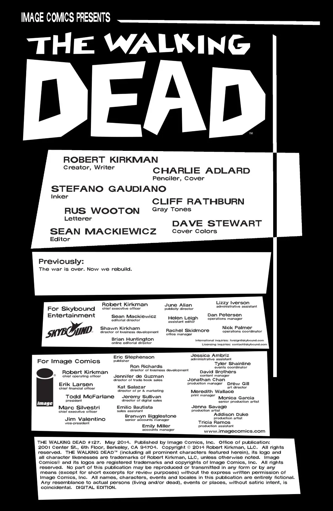 The Walking Dead #127 (2014) - Page 2