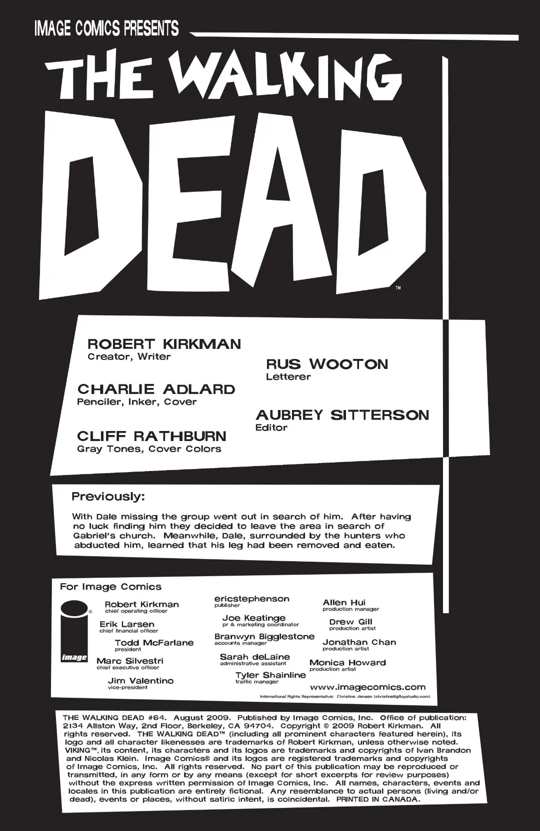The Walking Dead #64 (2009) - Page 2