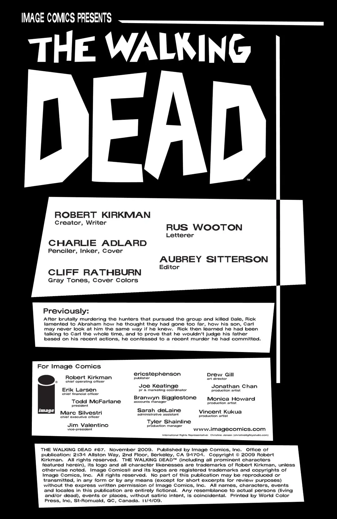 The Walking Dead #67 (2009) - Page 2