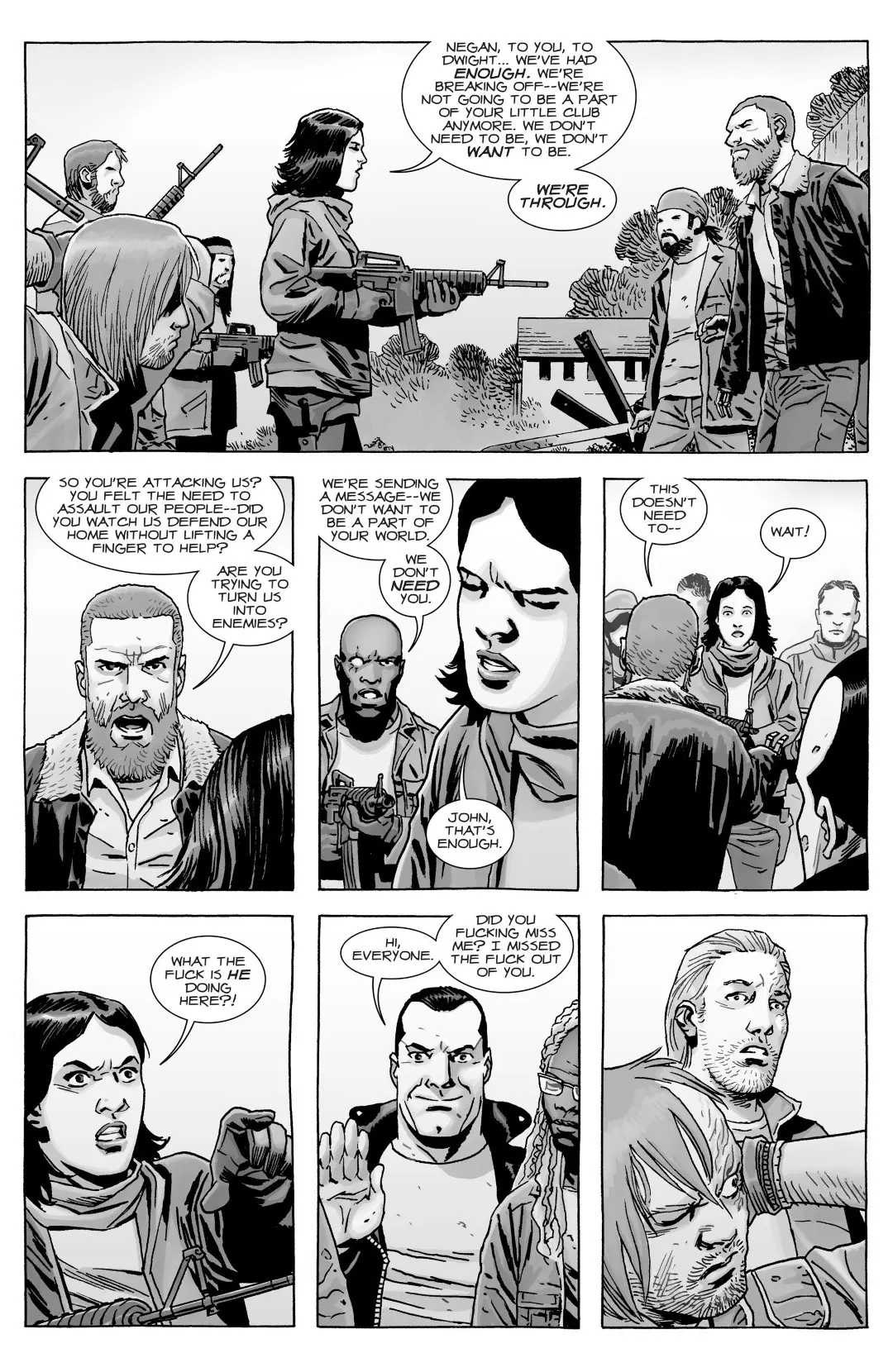 The Walking Dead Issue 166 (2017) Read Free Comics Online in HD Quality page 9