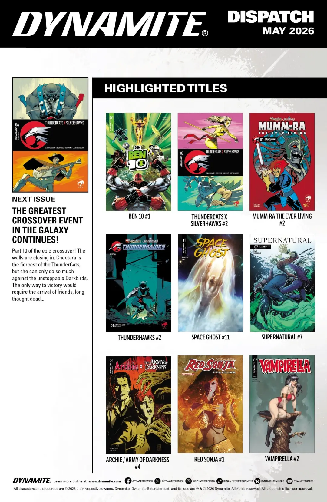 ThunderCats X SilverHawks Issue 3 (2026) Read Free Comics Online in HD Quality page 25