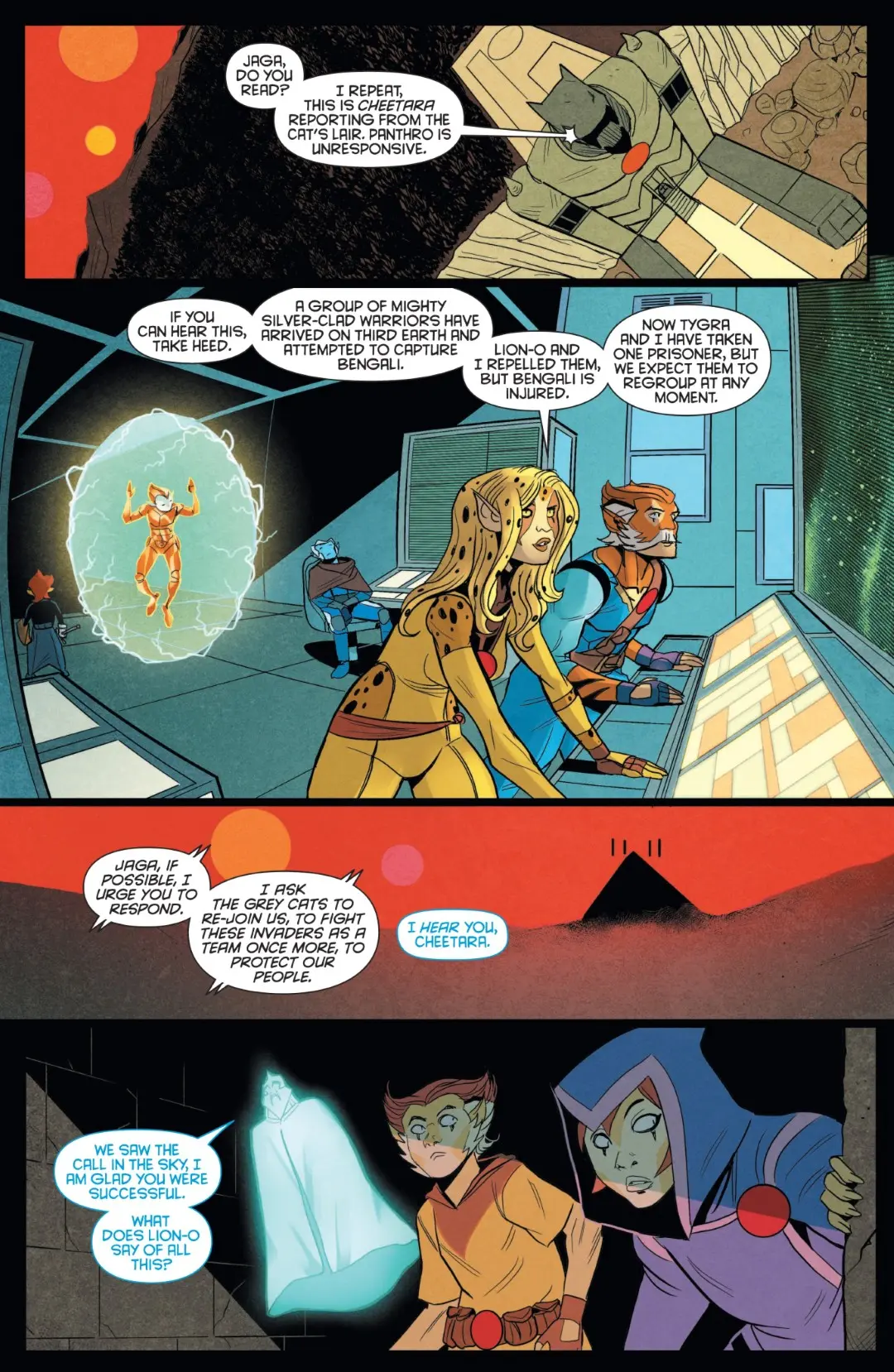 ThunderCats X SilverHawks Issue 3 (2026) Read Free Comics Online in HD Quality page 3