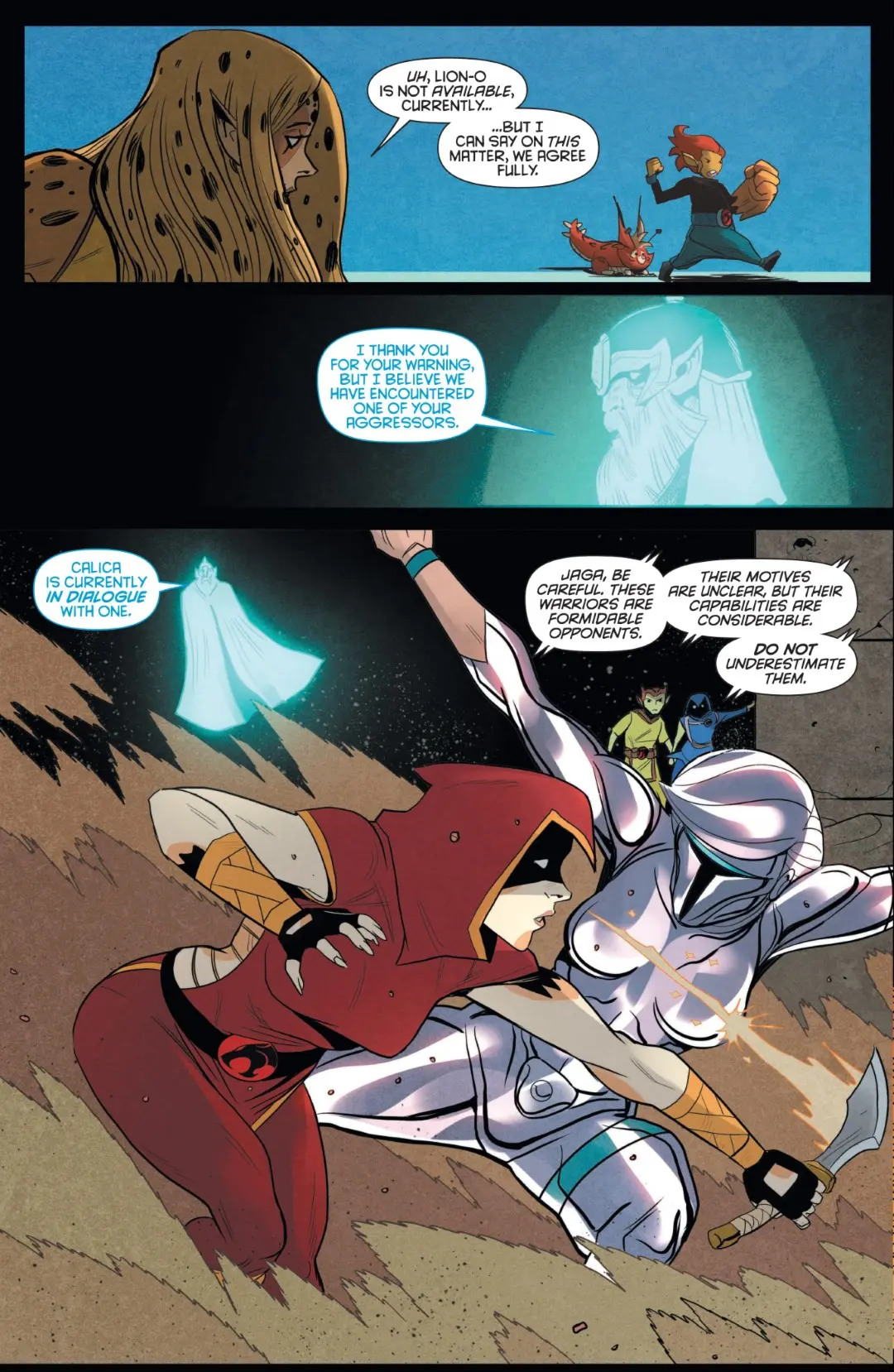 ThunderCats X SilverHawks Issue 3 (2026) Read Free Comics Online in HD Quality page 4