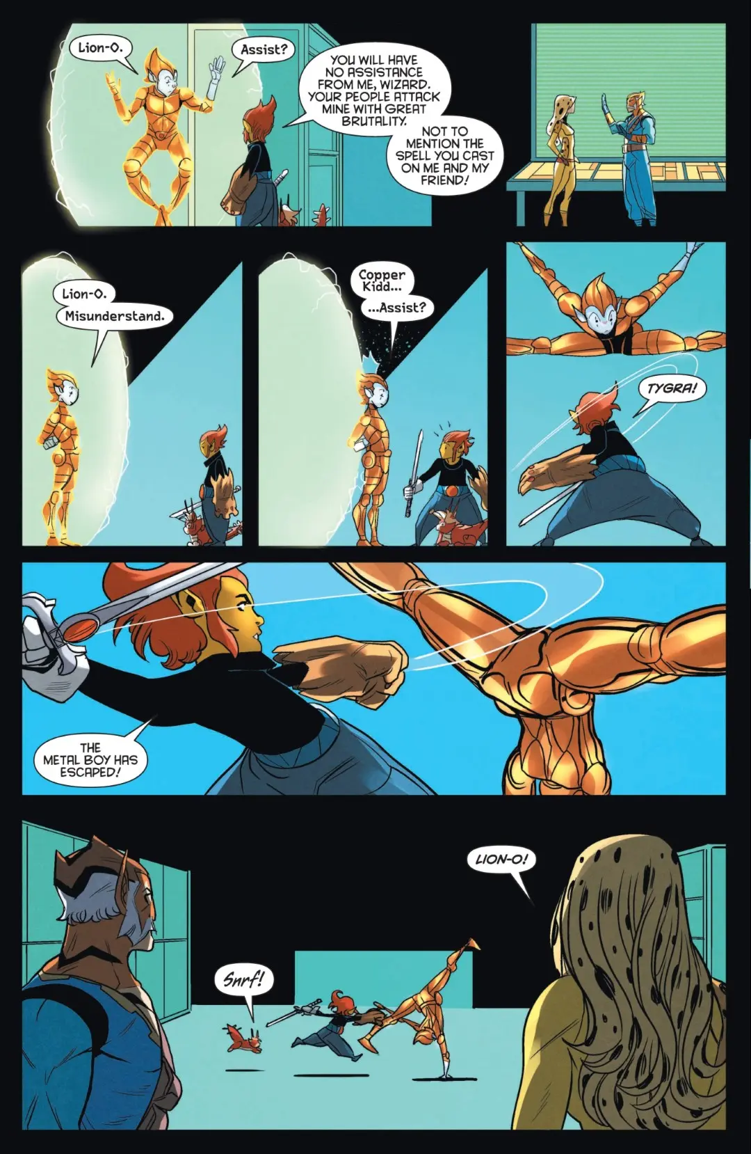 ThunderCats X SilverHawks Issue 3 (2026) Read Free Comics Online in HD Quality page 8