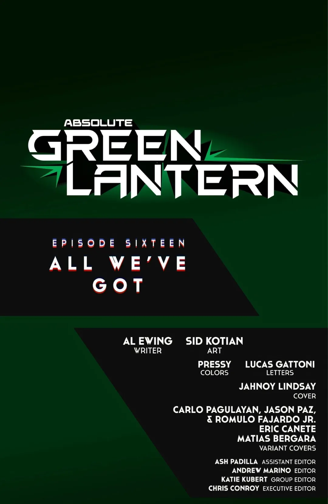 Absolute Green Lantern Issue 16 (2026) Read Free Comics Online in HD Quality page 24