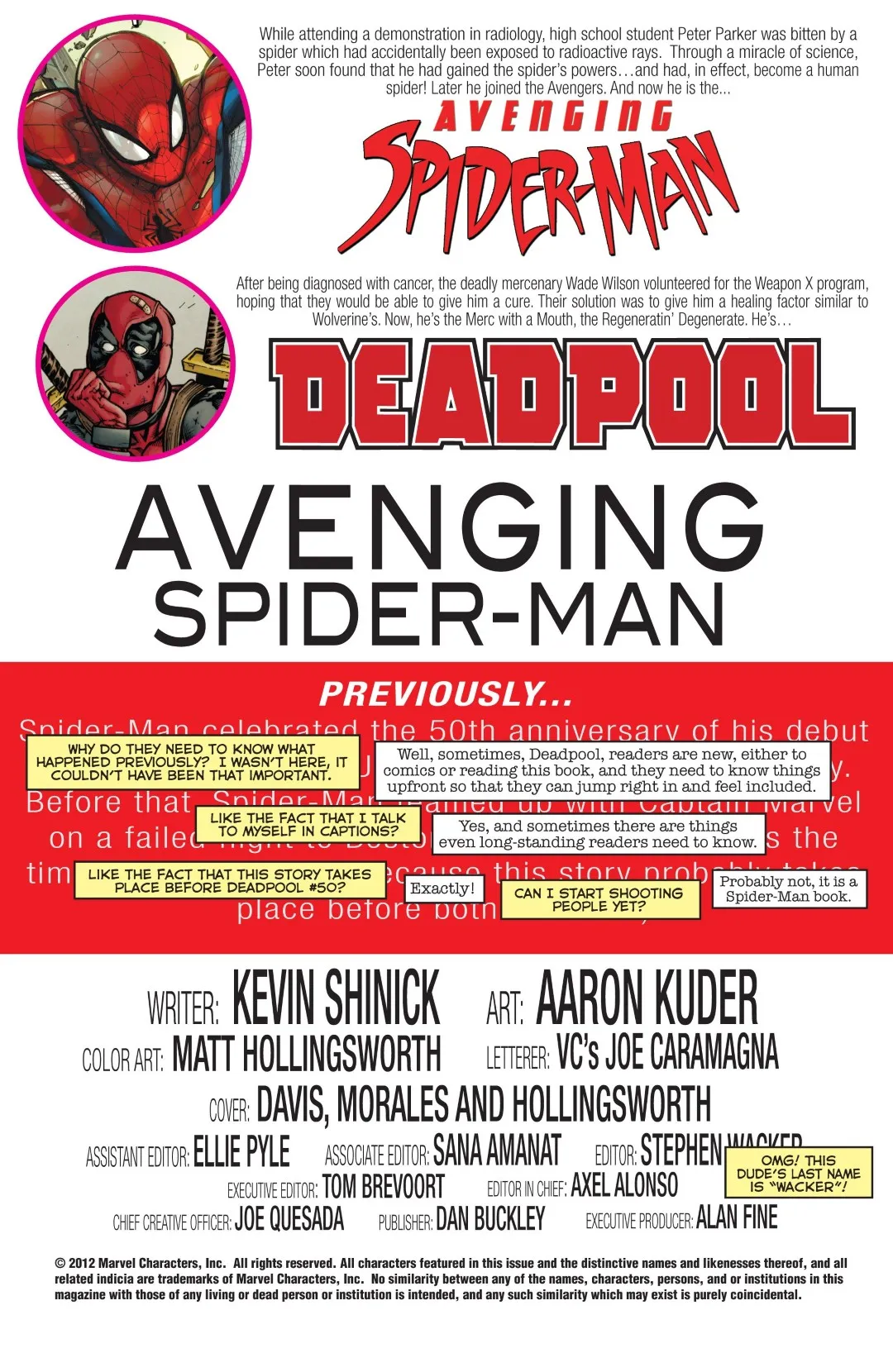 Avenging Spider-Man Issue 12 (2012) Read Free Comics Online in HD Quality page 2