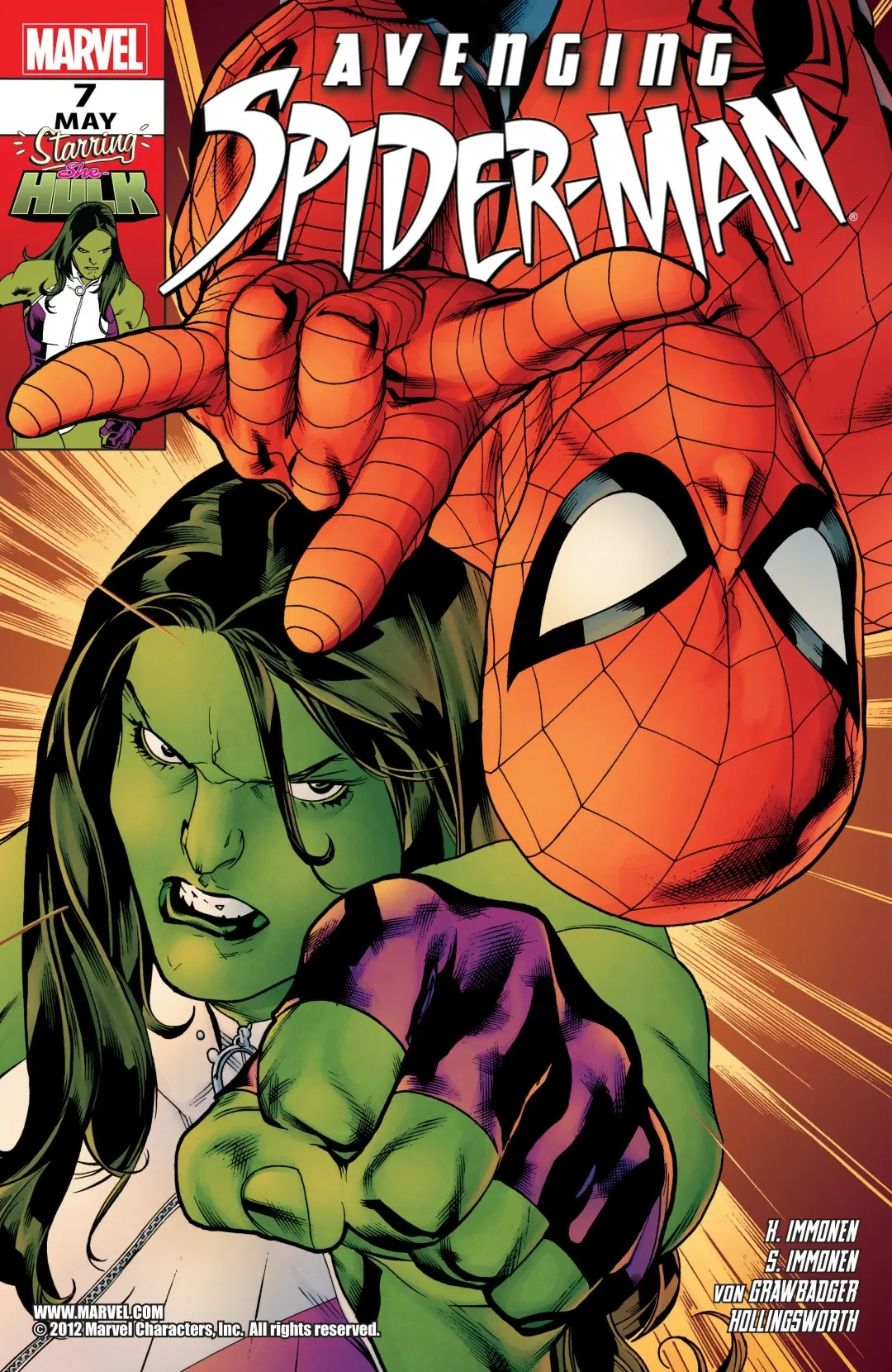 Avenging Spider-Man Issue 7 (2012) Read Free Comics Online in HD Quality page 1