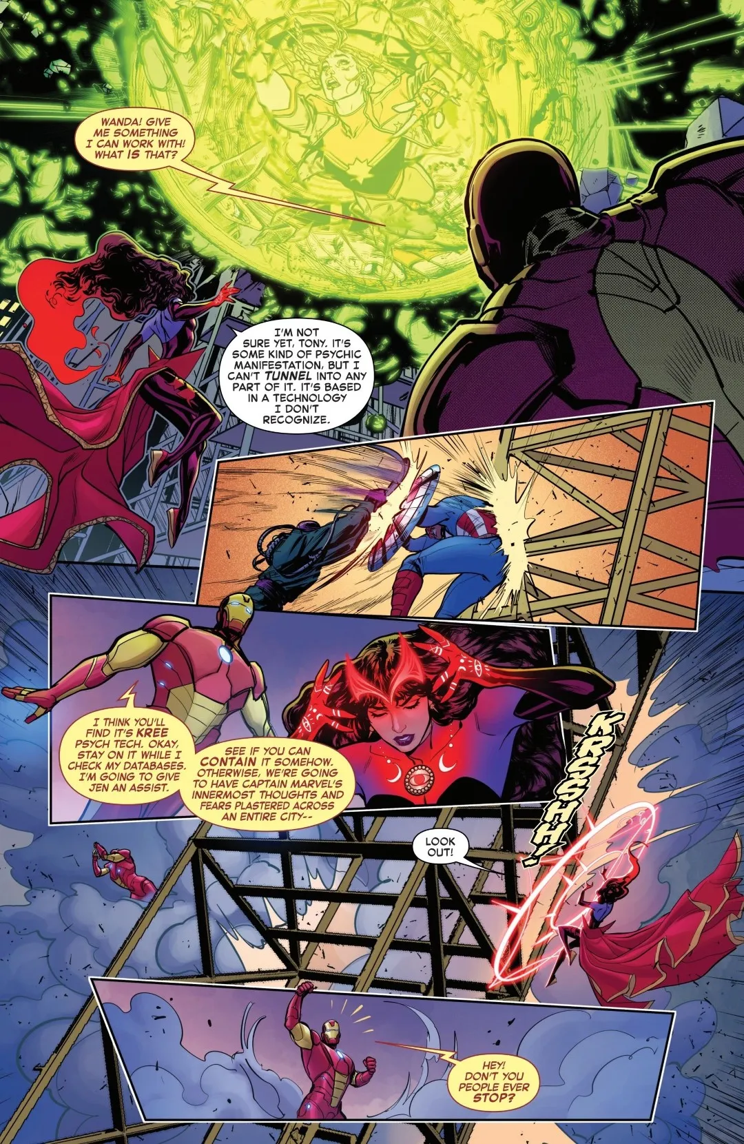 Captain Marvel Dark Past Issue 4 (2026) - Read Free Comics Online in HD Quality page 7