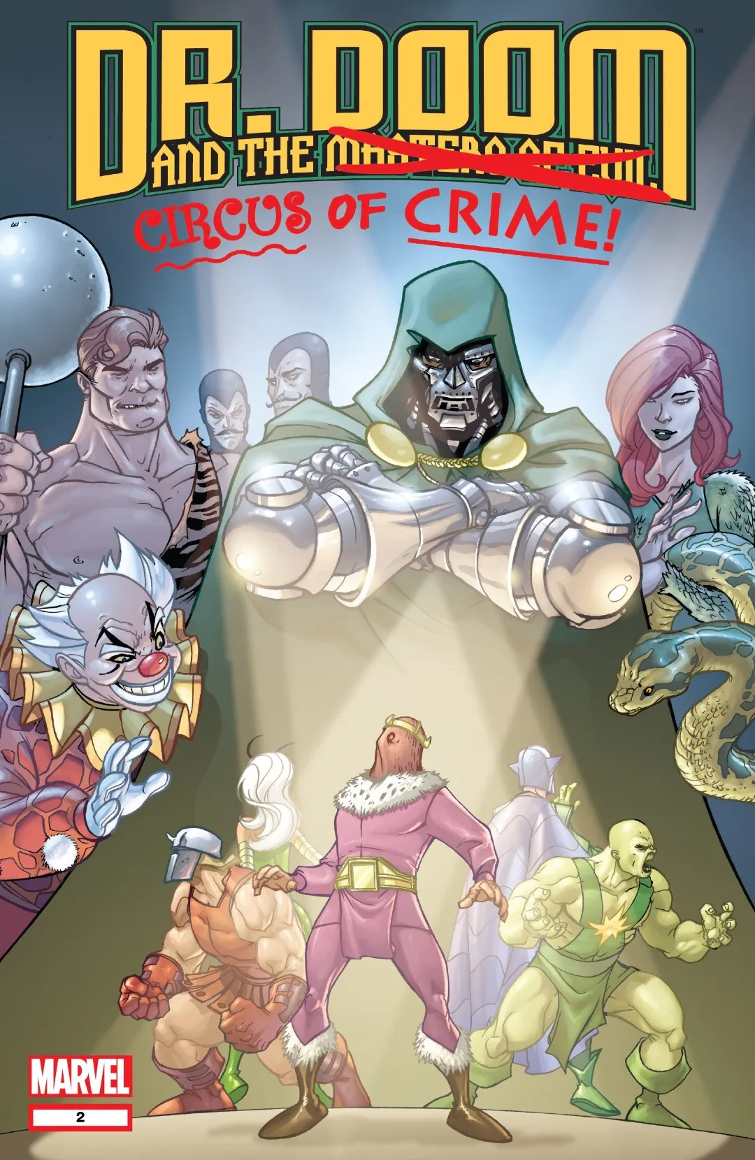 Doctor Doom and the Masters of Evil Issue 2 (2009) - Read Free Comics Online in HD Quality page 1