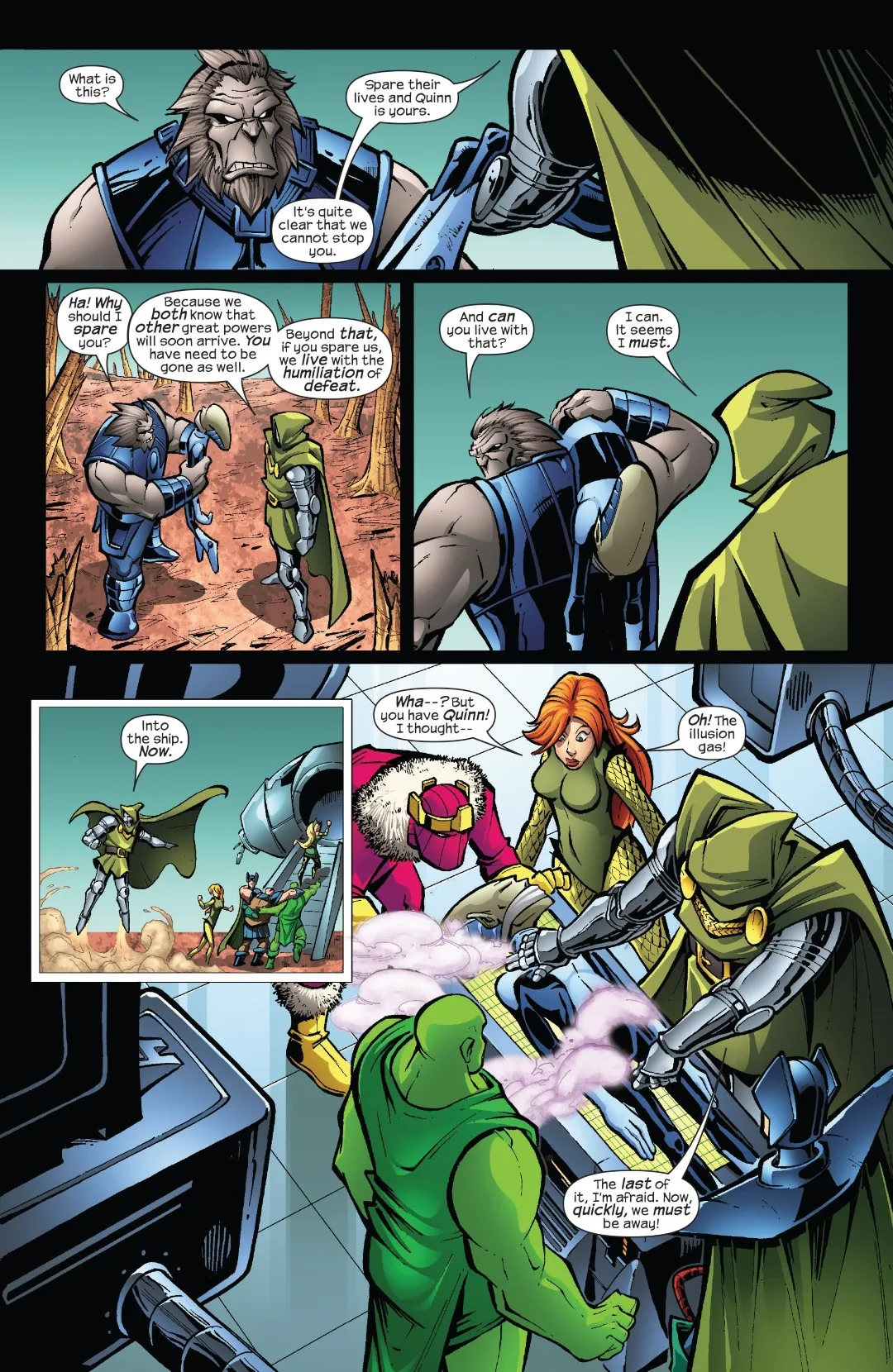 Doctor Doom and the Masters of Evil Issue 3 (2009) - Read Free Comics Online in HD Quality page 23