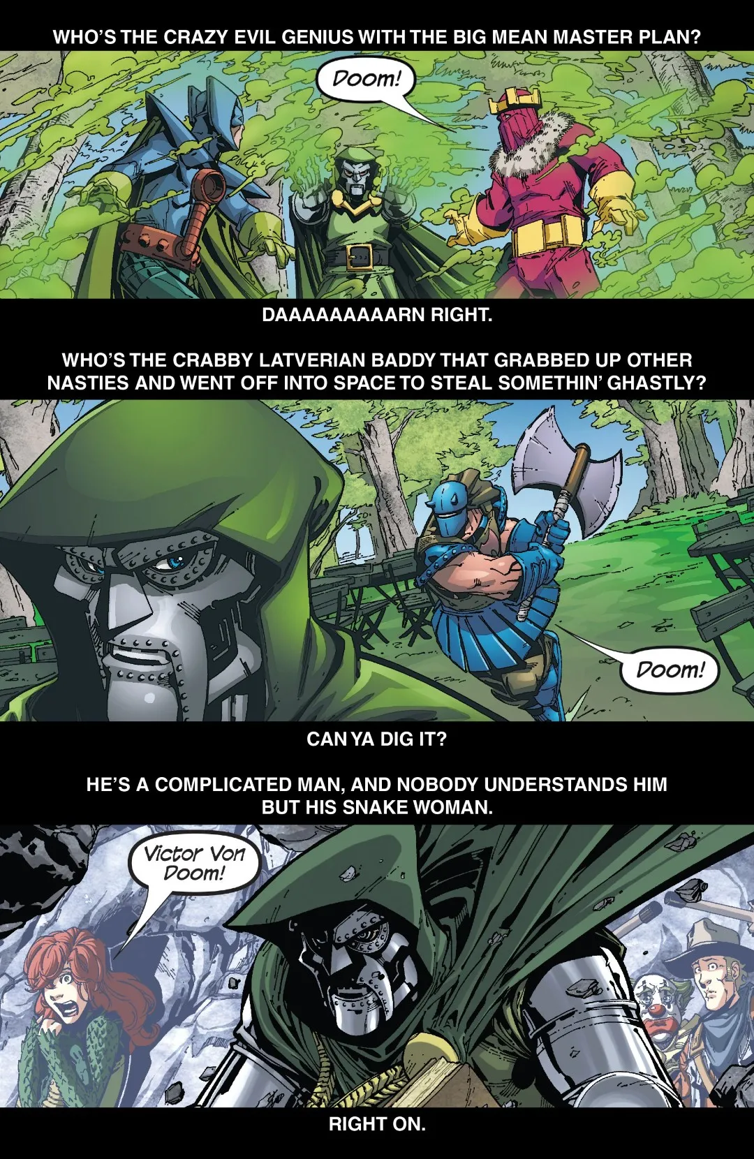 Doctor Doom and the Masters of Evil Issue 3 (2009) - Read Free Comics Online in HD Quality page 4