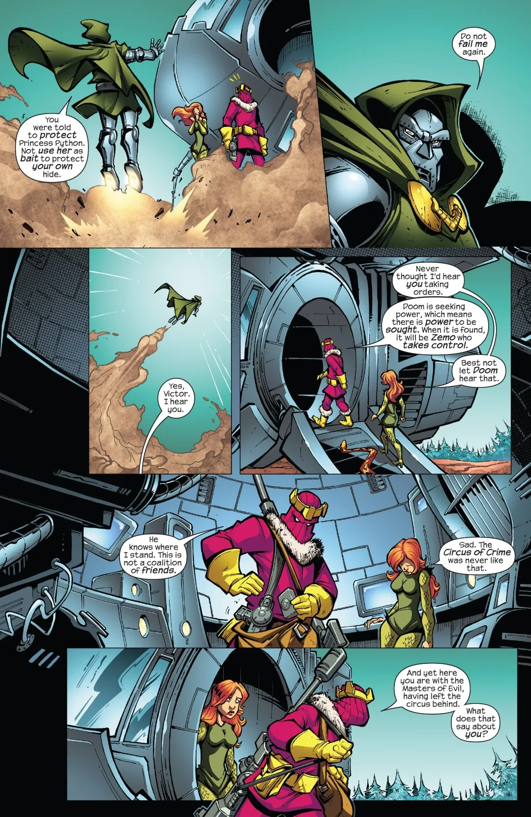 Doctor Doom and the Masters of Evil Issue 3 (2009) - Read Free Comics Online in HD Quality page 8