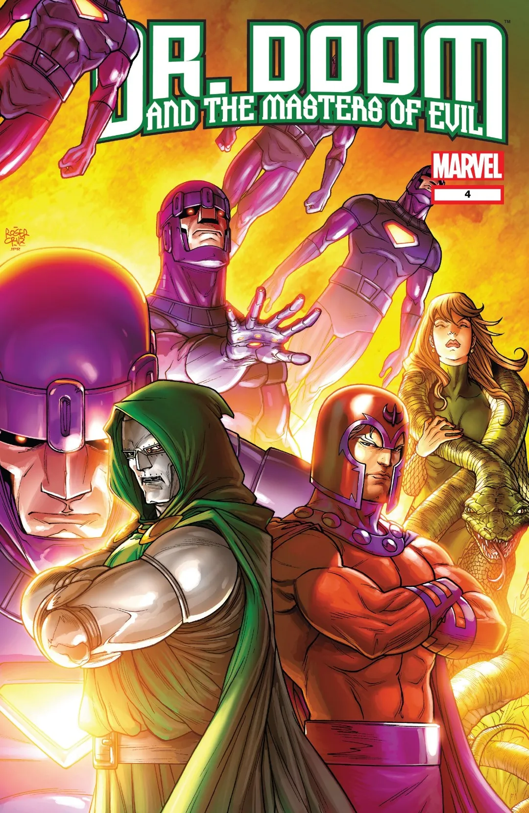 Doctor Doom and the Masters of Evil Issue 4 (2009) - Read Free Comics Online in HD Quality page 1