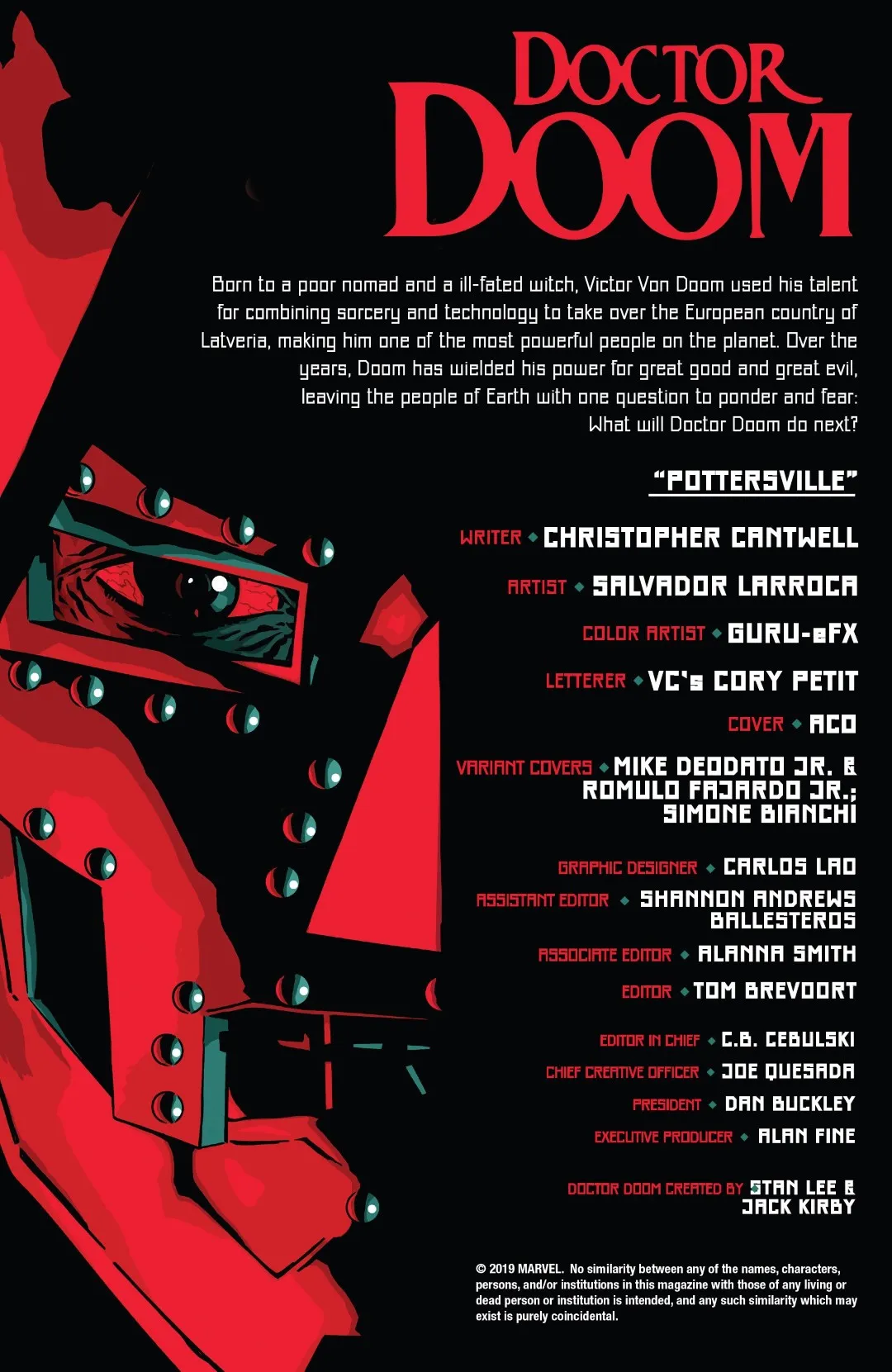 Doctor Doom Issue 1 (2019) - Read Free Comics Online in HD Quality page 2