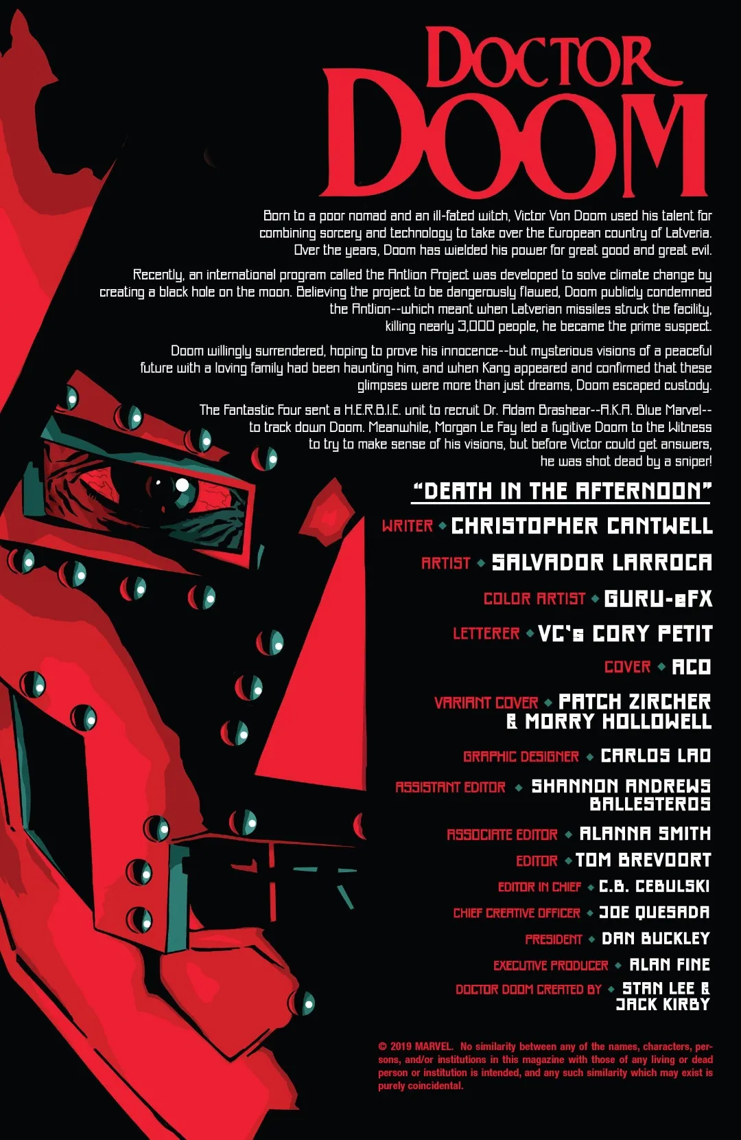 Doctor Doom Issue 3 (2019) - Read Free Comics Online in HD Quality page 2