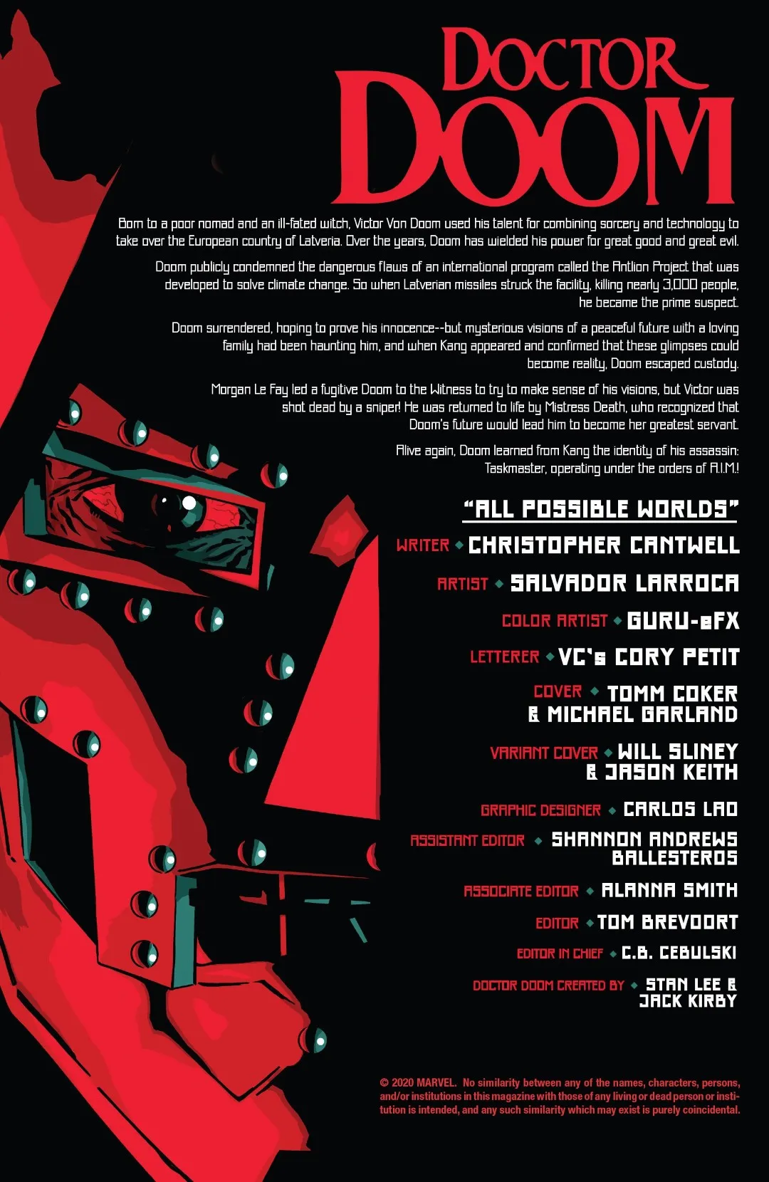 Doctor Doom Issue 4 (2020) - Read Free Comics Online in HD Quality page 2