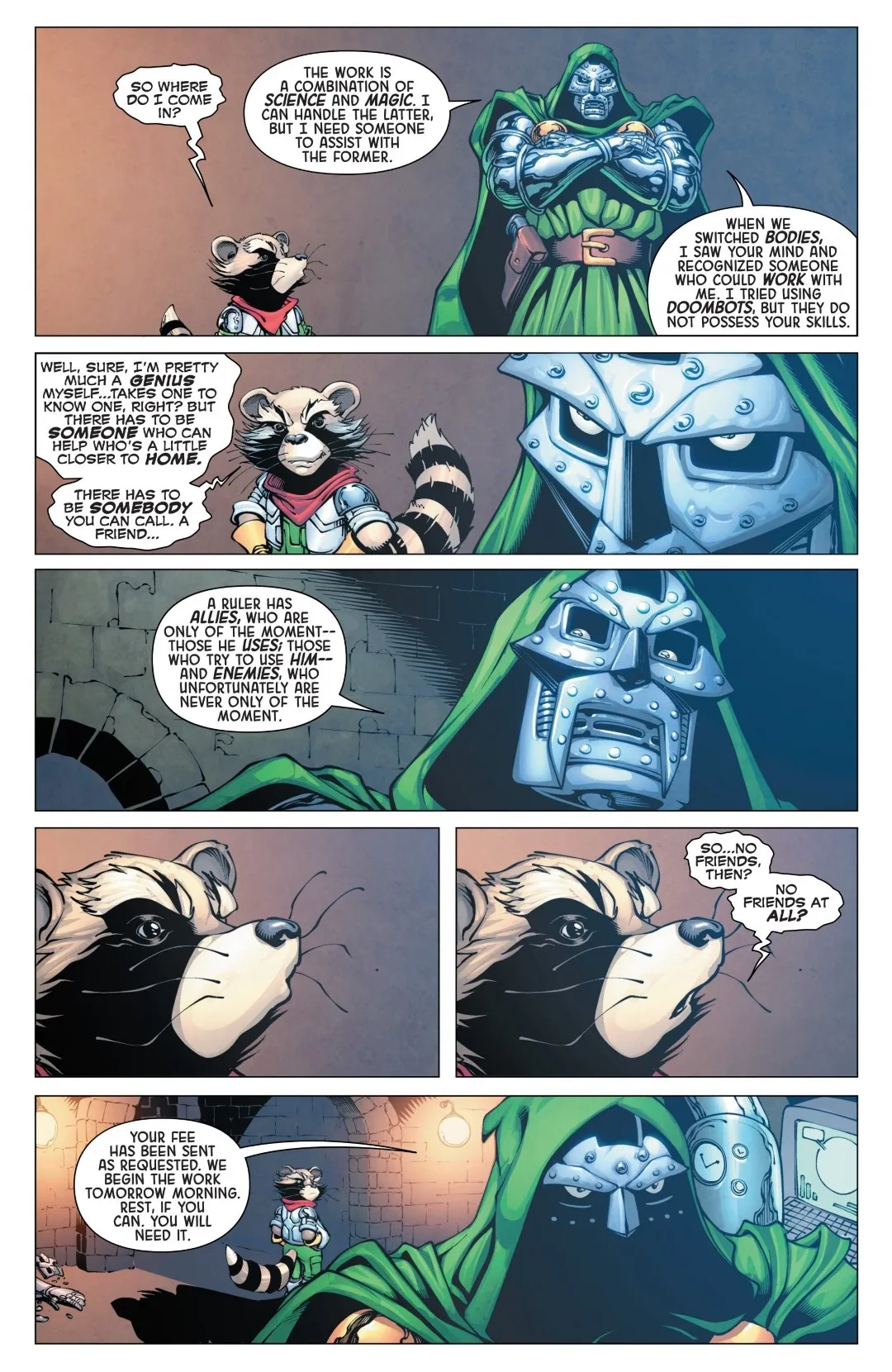 Doctor Doom & Rocket Raccoon Issue 1 (2025) - Read Free Comics Online in HD Quality page 15