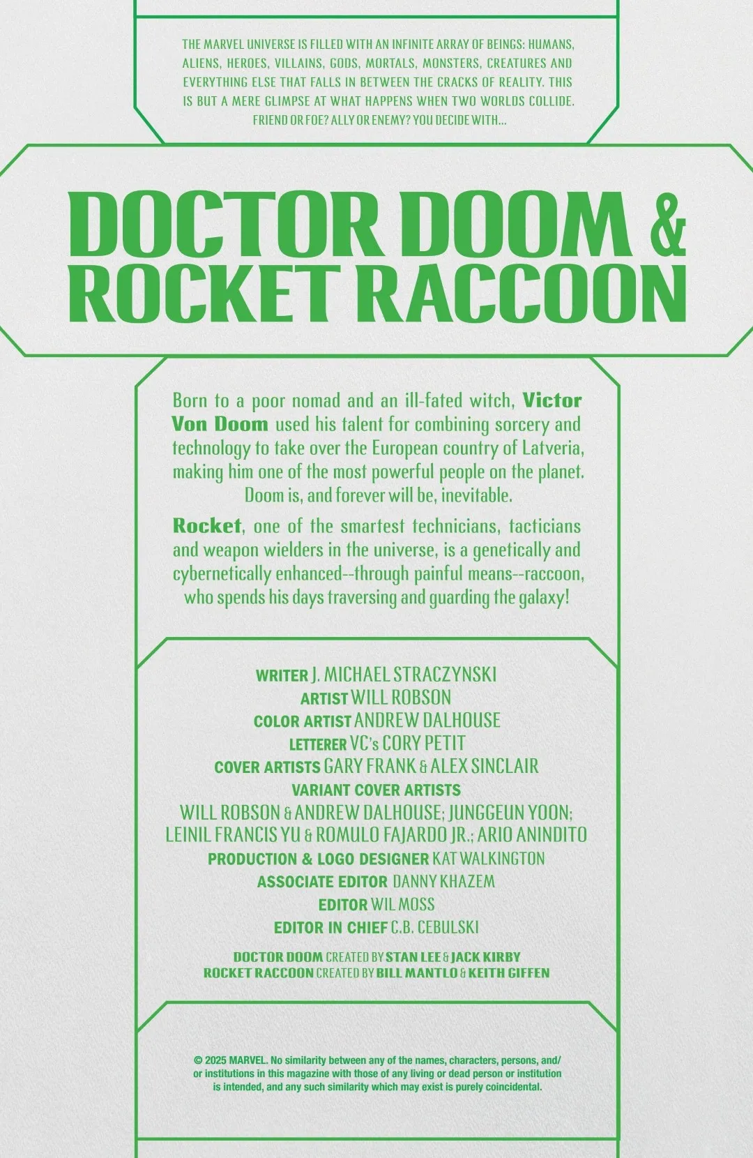 Doctor Doom & Rocket Raccoon Issue 1 (2025) - Read Free Comics Online in HD Quality page 3