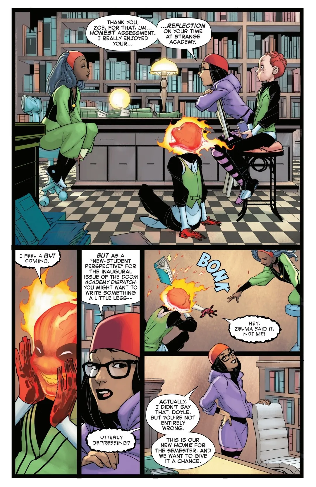Doom Academy Issue 1 (2025) - Read Free Comics Online in HD Quality page 10