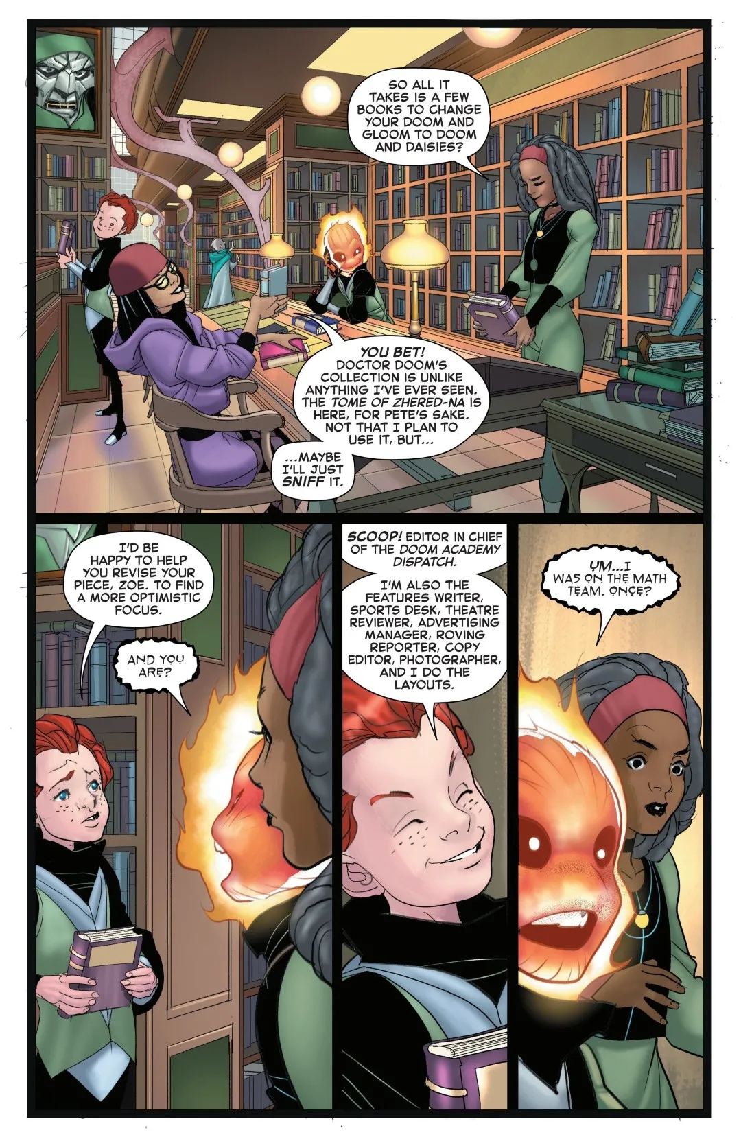 Doom Academy Issue 1 (2025) - Read Free Comics Online in HD Quality page 12