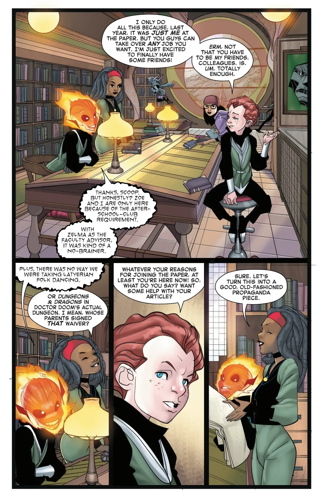 Doom Academy Issue 1 (2025) - Read Free Comics Online in HD Quality page 13