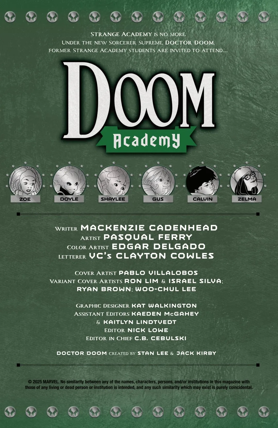 Doom Academy Issue 1 (2025) - Read Free Comics Online in HD Quality page 2