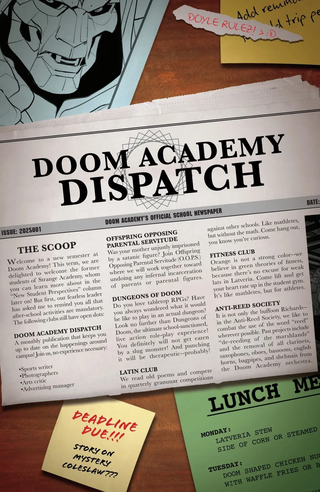 Doom Academy Issue 1 (2025) - Read Free Comics Online in HD Quality page 28