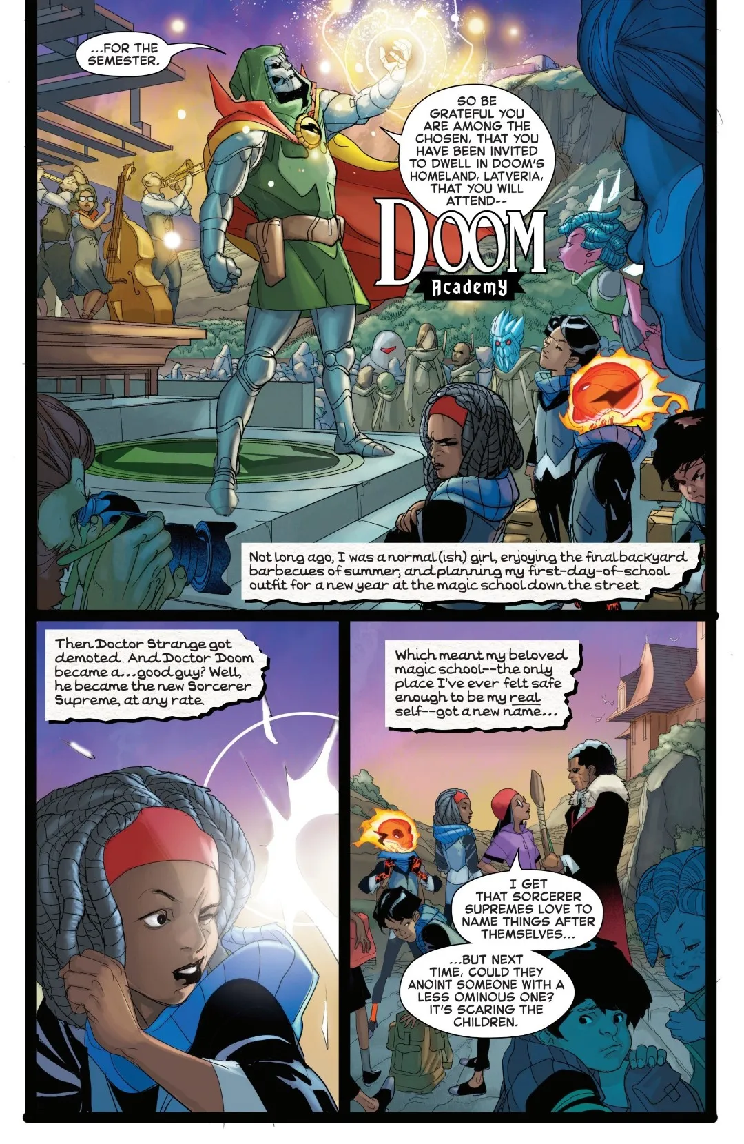 Doom Academy Issue 1 (2025) - Read Free Comics Online in HD Quality page 4