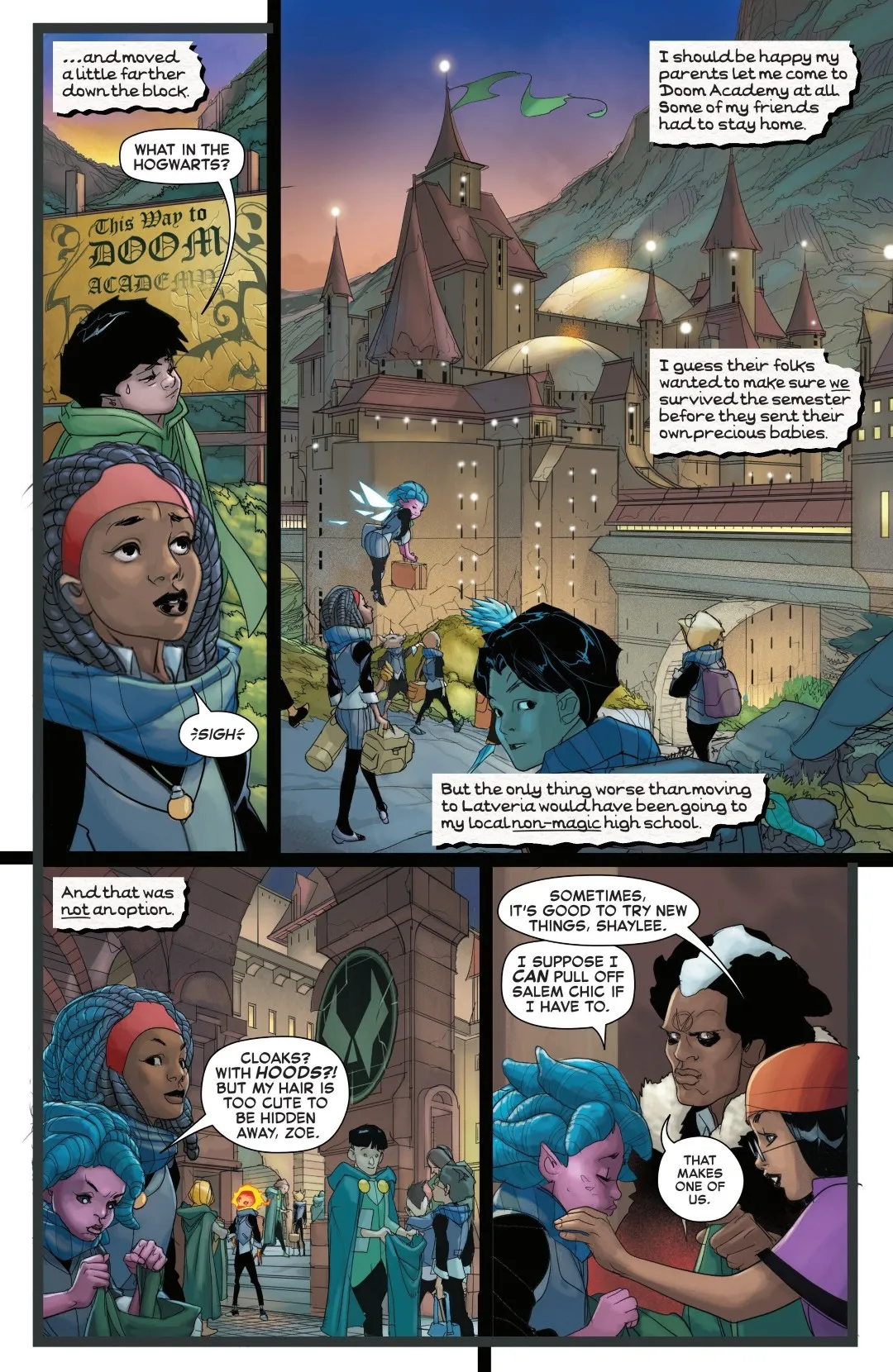 Doom Academy Issue 1 (2025) - Read Free Comics Online in HD Quality page 5