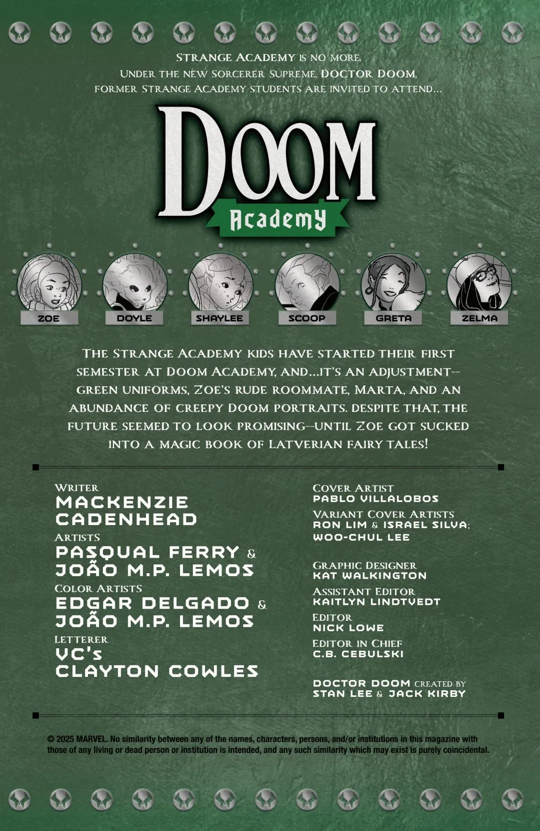 Doom Academy Issue 2 (2025) - Read Free Comics Online in HD Quality page 2