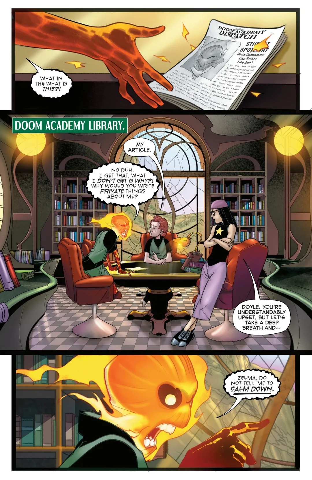 Doom Academy Issue 2 (2025) - Read Free Comics Online in HD Quality page 7