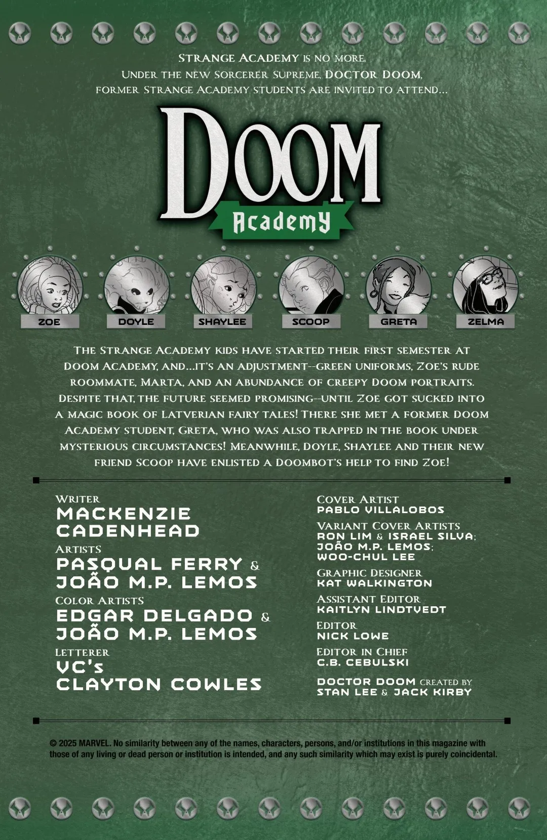 Doom Academy Issue 3 (2025) - Read Free Comics Online in HD Quality page 2