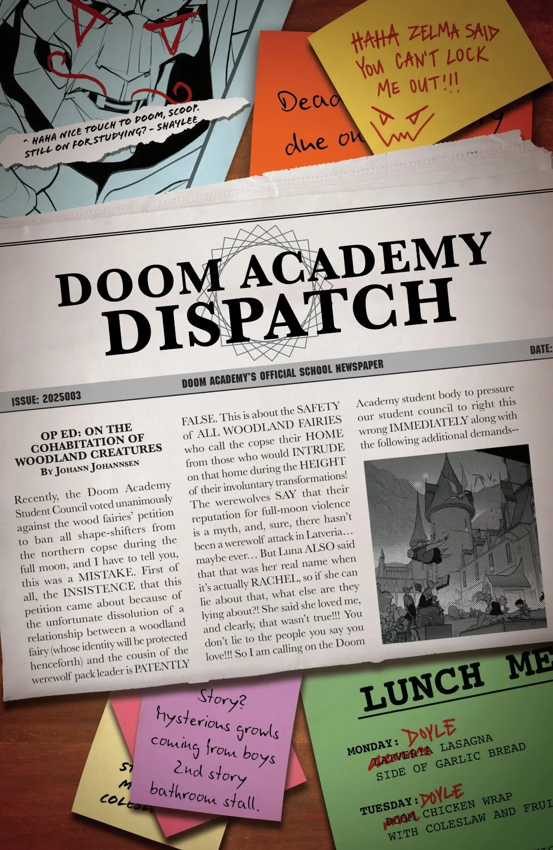 Doom Academy Issue 3 (2025) - Read Free Comics Online in HD Quality page 23