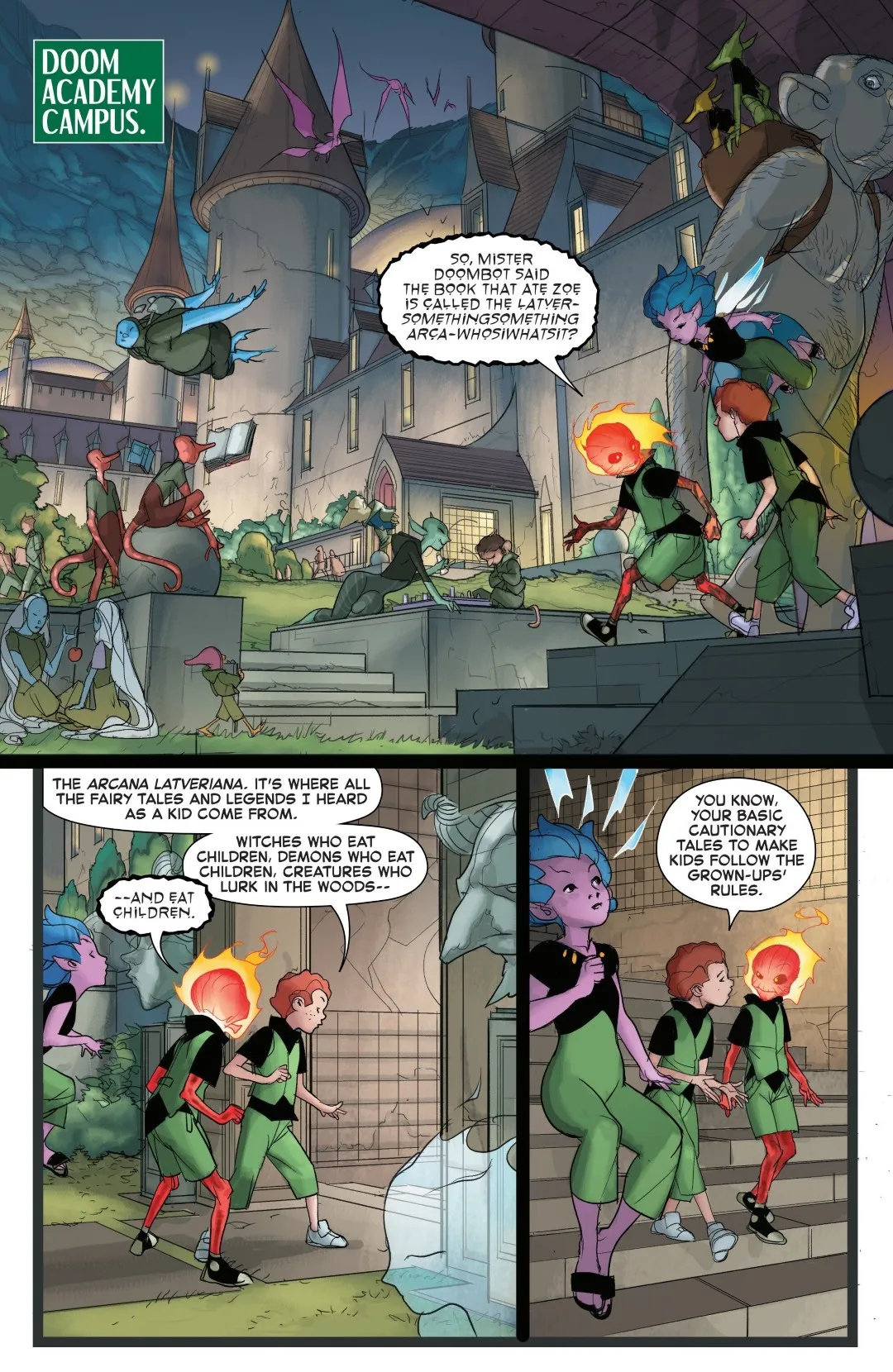 Doom Academy Issue 3 (2025) - Read Free Comics Online in HD Quality page 3