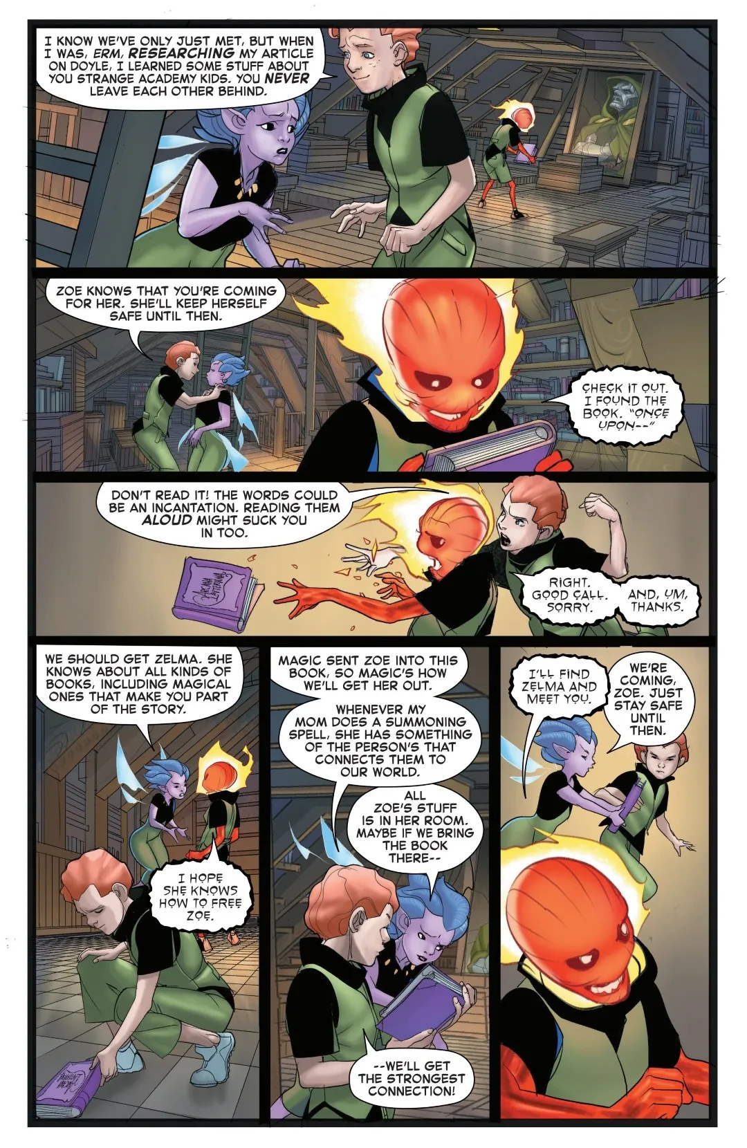 Doom Academy Issue 3 (2025) - Read Free Comics Online in HD Quality page 6
