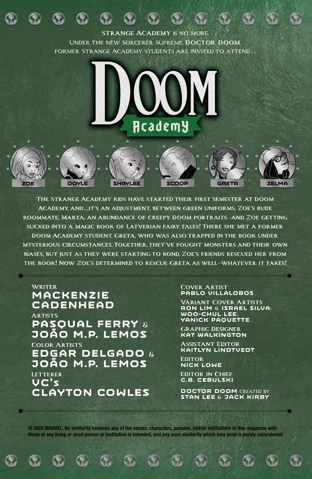 Doom Academy Issue 4 (2025) - Read Free Comics Online in HD Quality page 2