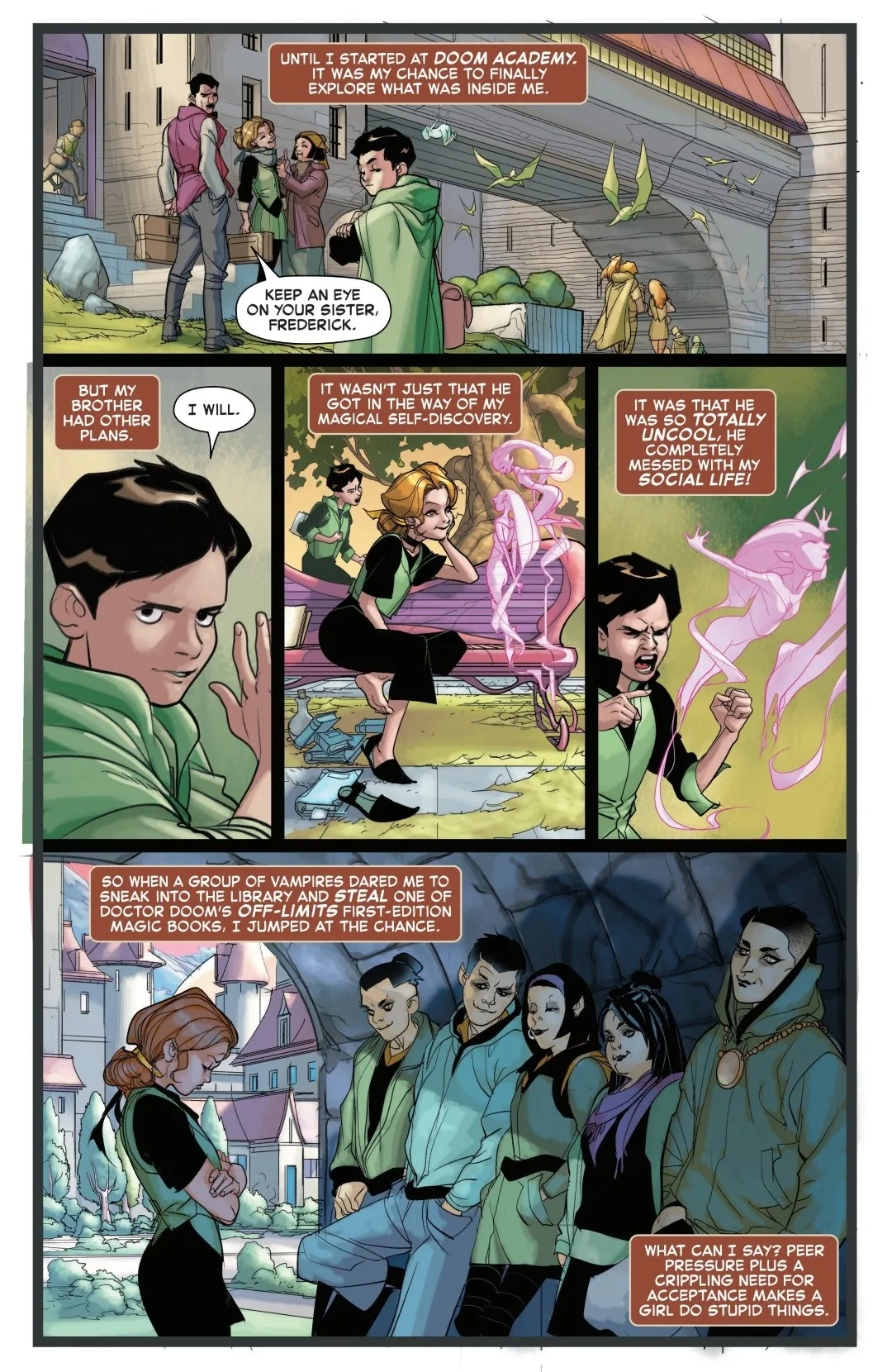 Doom Academy Issue 4 (2025) - Read Free Comics Online in HD Quality page 6