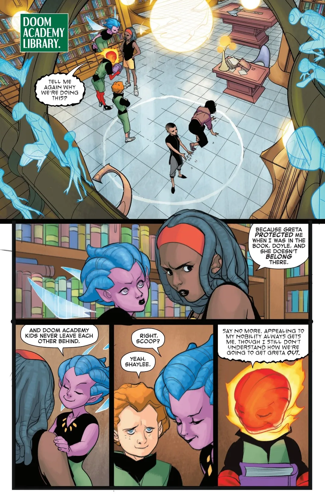 Doom Academy Issue 4 (2025) - Read Free Comics Online in HD Quality page 9