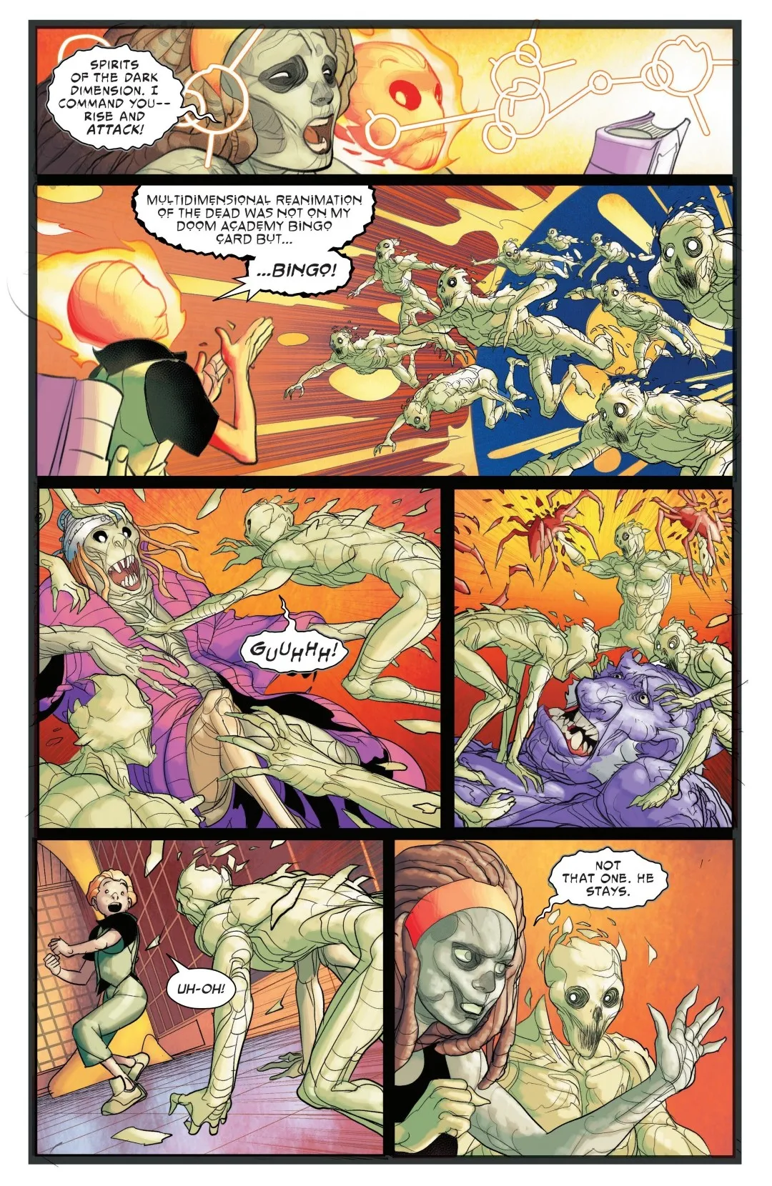 Doom Academy Issue 5 (2025) - Read Free Comics Online in HD Quality page 16